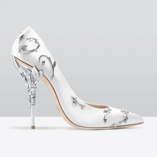 Boussac Elegant Silk Women Pumps High Heels