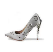 Boussac Elegant Silk Women Pumps High Heels