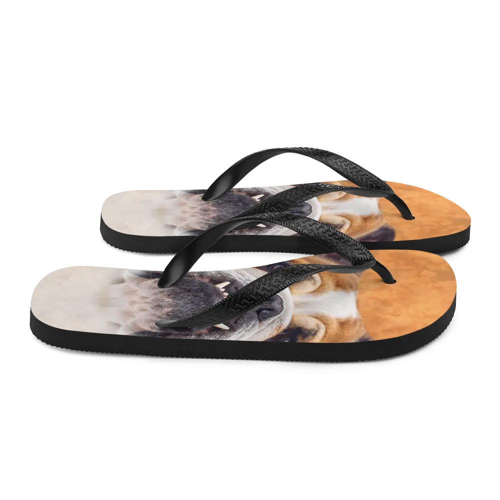 Bulldog Flip-Flops
