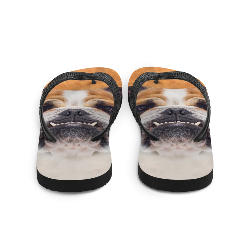 Bulldog Flip-Flops