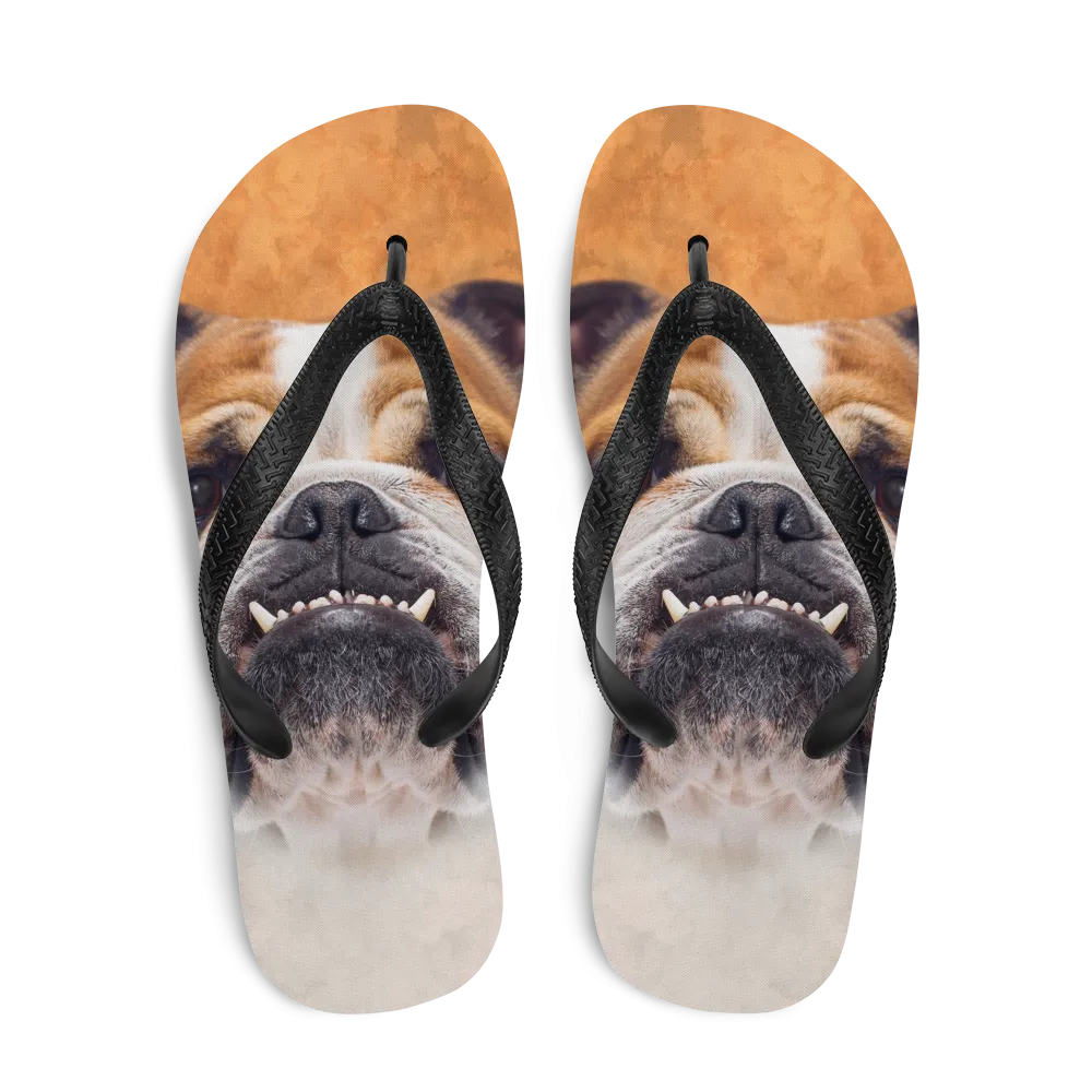 Bulldog Flip-Flops