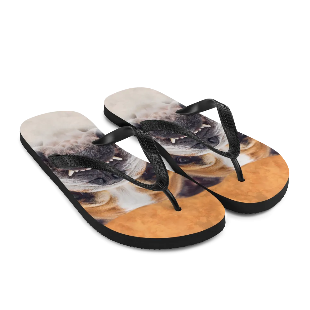 Bulldog Flip-Flops