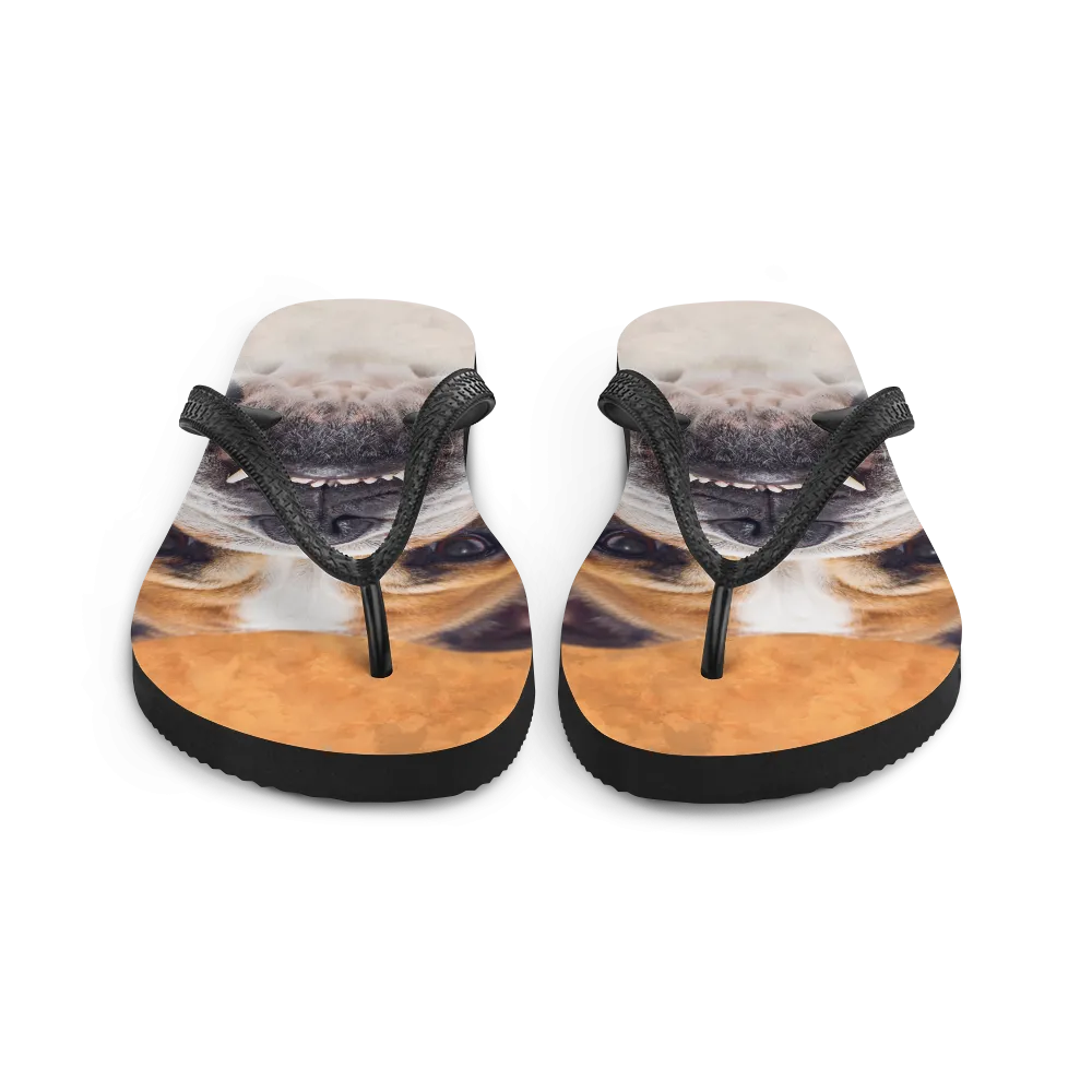 Bulldog Flip-Flops