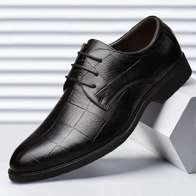 Classic Men's Leather Shoe Autumn Men Business Dress Shoes