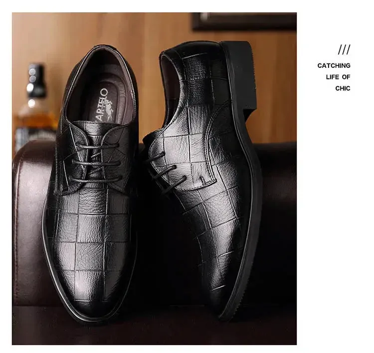 Classic Men's Leather Shoe Autumn Men Business Dress Shoes