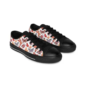 Colorful Watercolor Butterflies Women's Sneakers