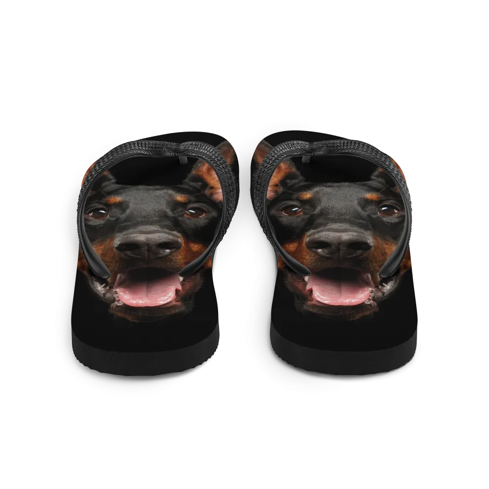 Doberman Flip-Flops