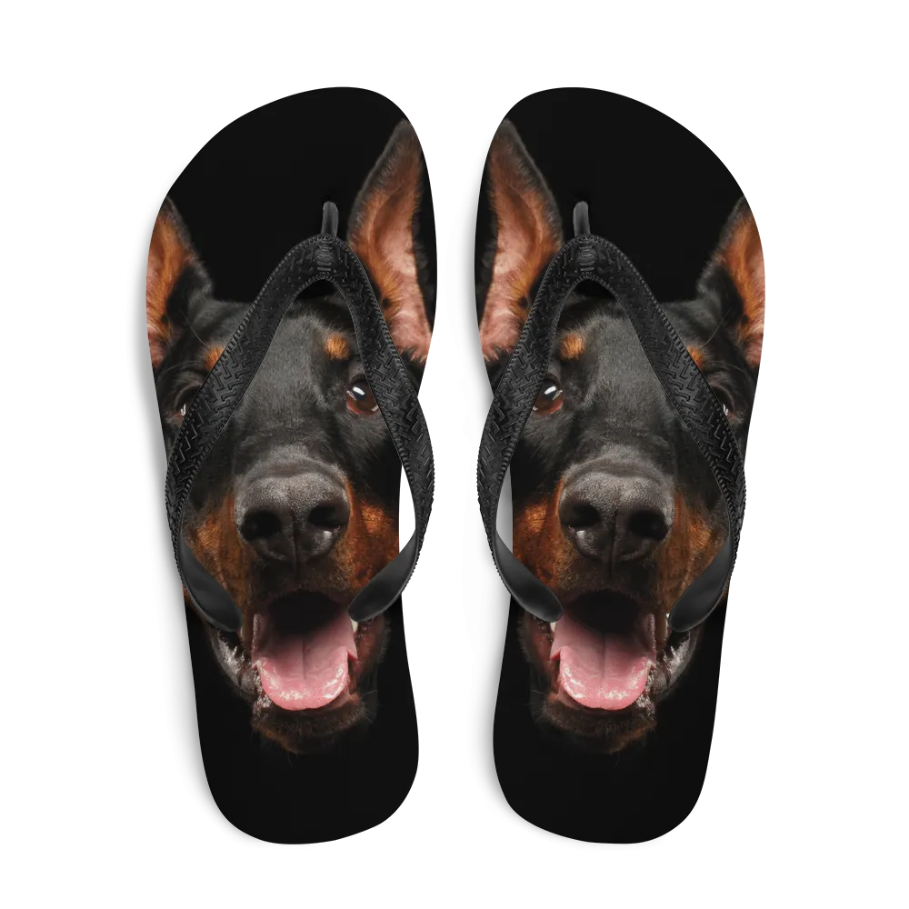 Doberman Flip-Flops