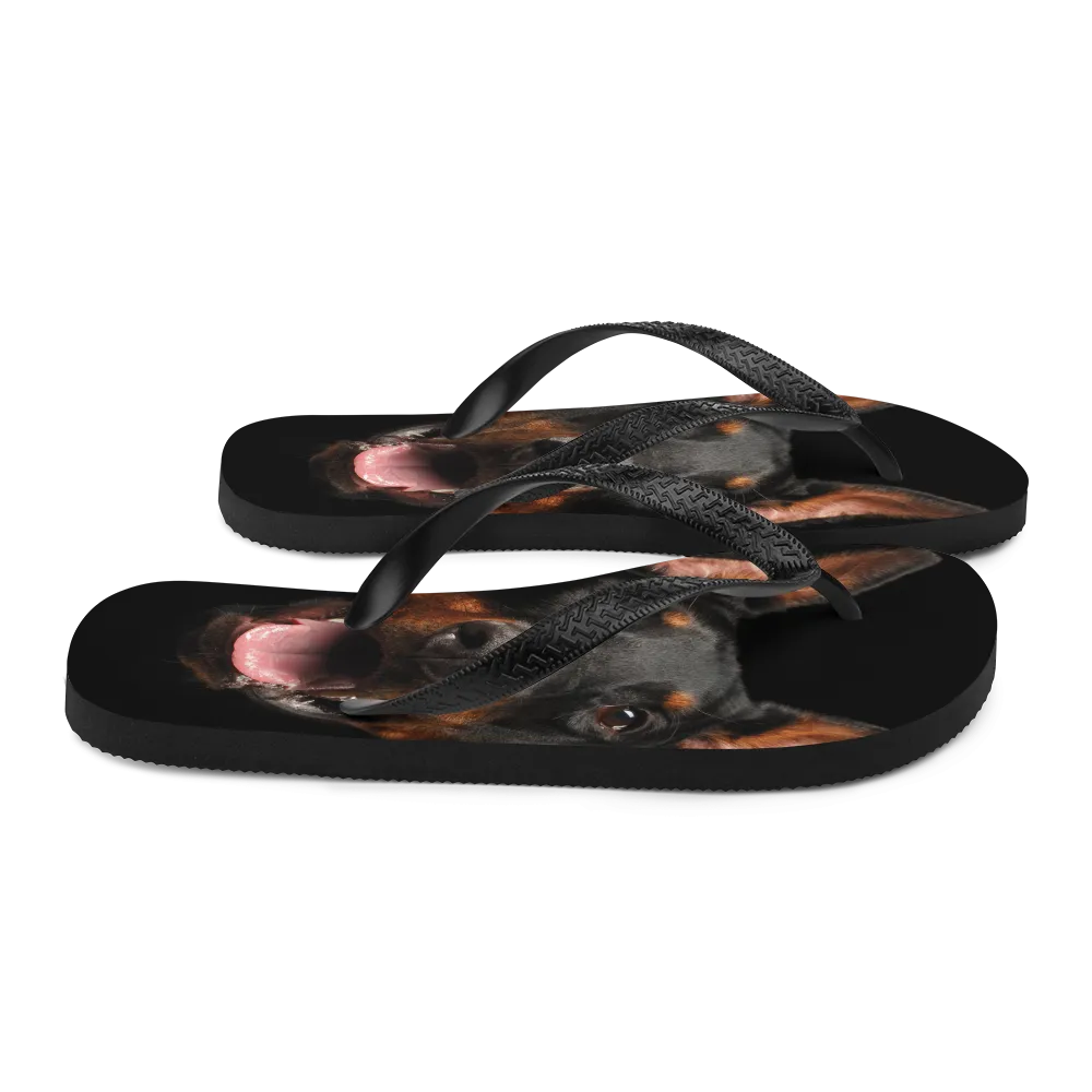 Doberman Flip-Flops