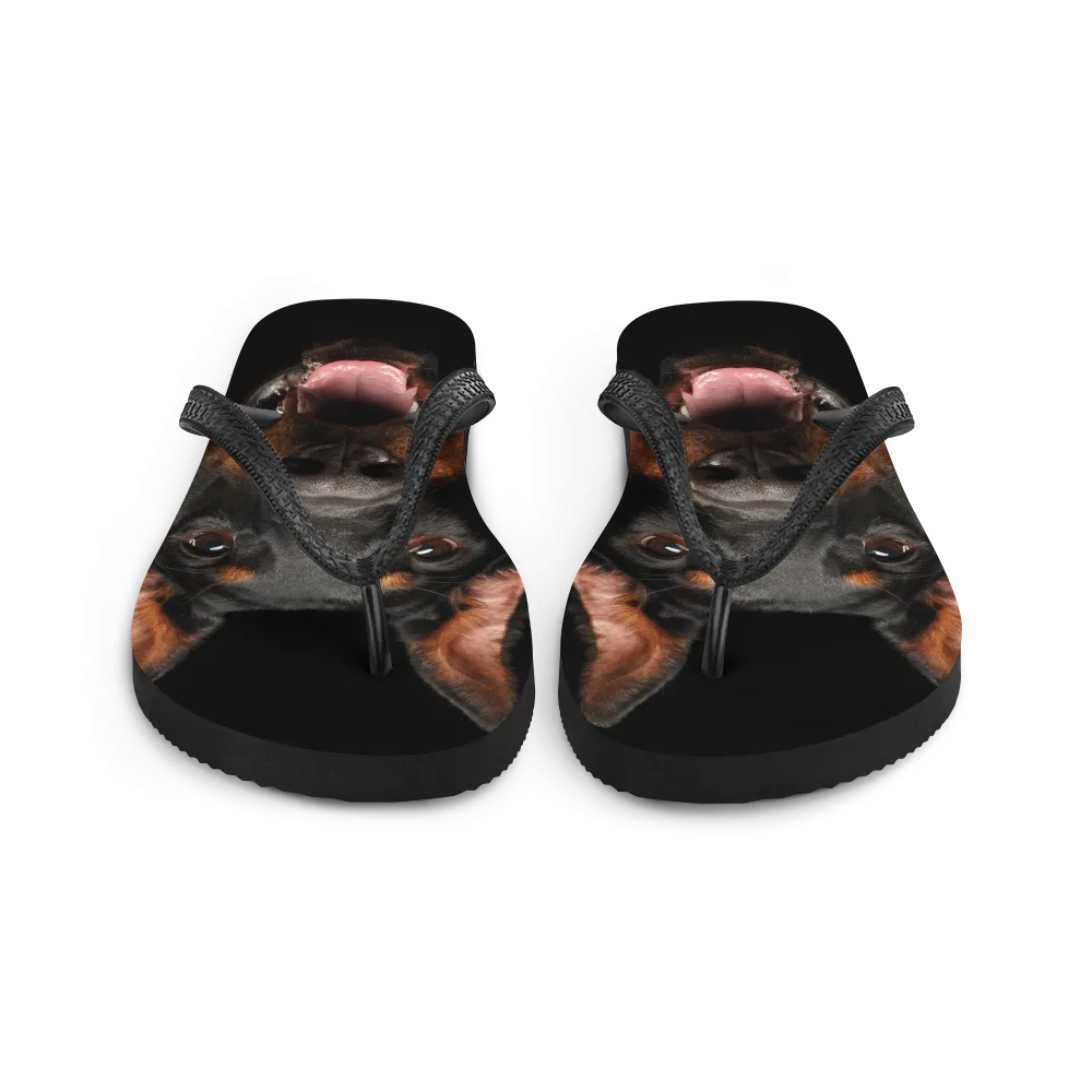 Doberman Flip-Flops