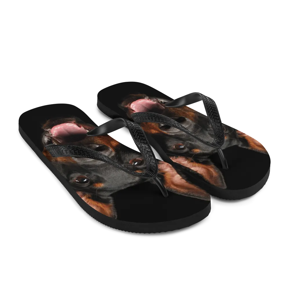 Doberman Flip-Flops