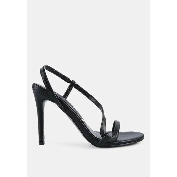 Epoque Heeled Strappy Slingback Sandals