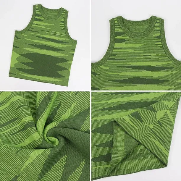 Fantaslook Ribbed Knit Tie Dye Tank Top Women Basic Summer Camisole Vest