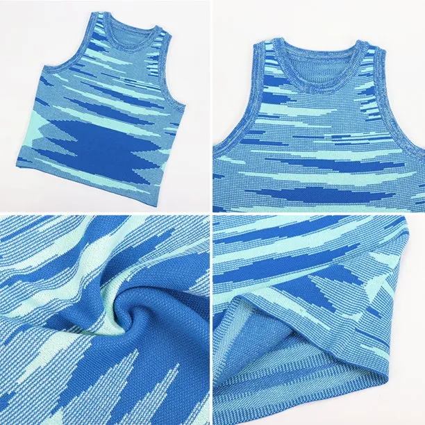 Fantaslook Ribbed Knit Tie Dye Tank Top Women Basic Summer Camisole Vest