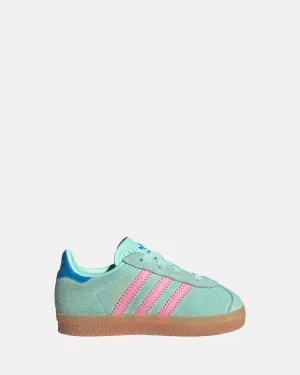 Gazelle Cf Elastic Lace Infant Clear Mint/Bliss Pink/Blue