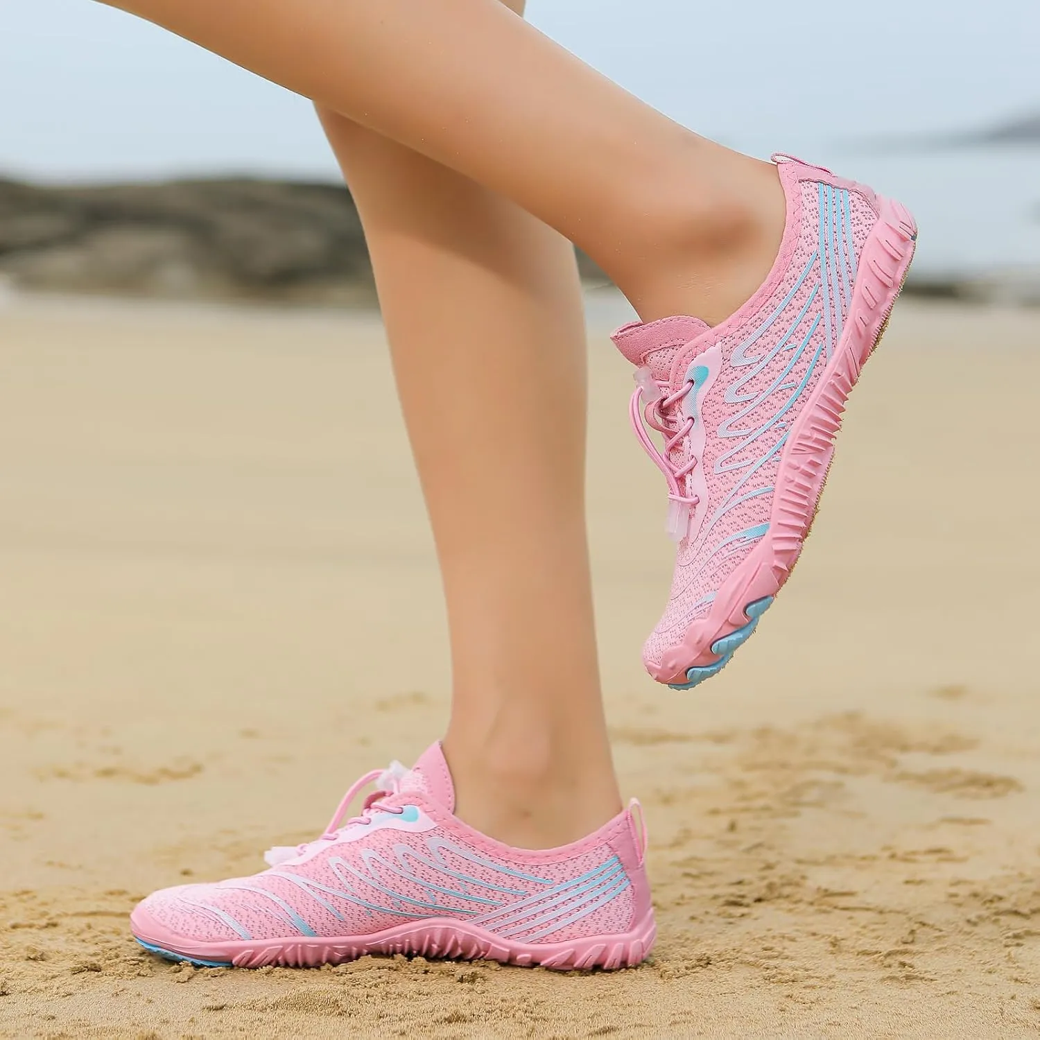 Hike Barefoot Shoes Womens Mens Footwear Pro Barefoot Shoes with Wide Toe Box Trail Running Shoes, Healthy Non-Slip Quick Dry Athletic Hiking Shoes
