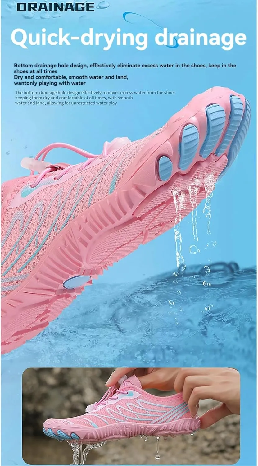Hike Barefoot Shoes Womens Mens Footwear Pro Barefoot Shoes with Wide Toe Box Trail Running Shoes, Healthy Non-Slip Quick Dry Athletic Hiking Shoes