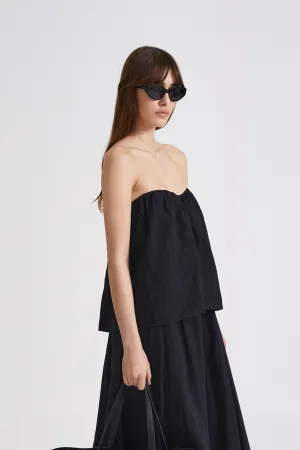 JEMMA TOP - BLACK