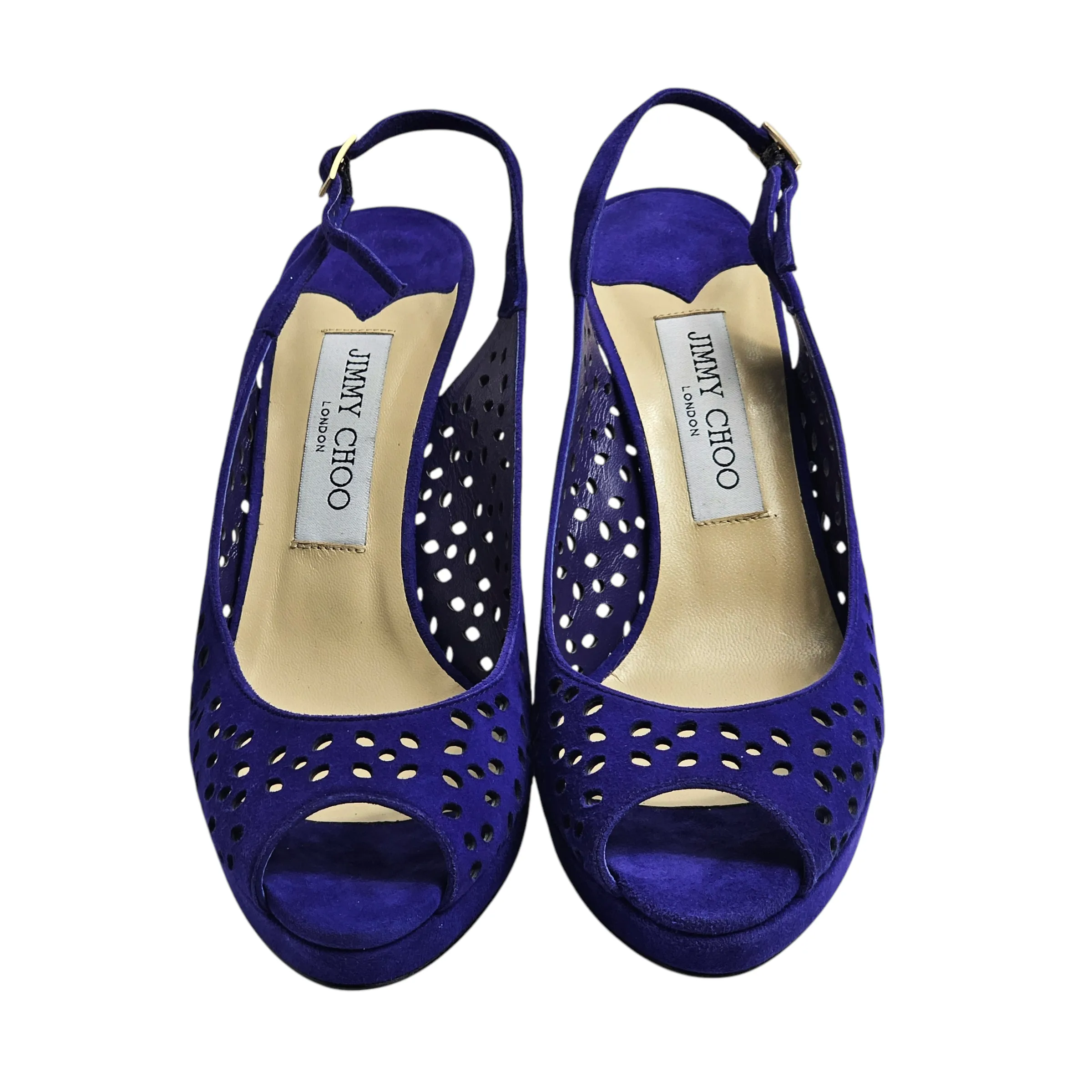 JIMMY CHOO SLINGBACK HEELS EU 38.5/ UK 5.5