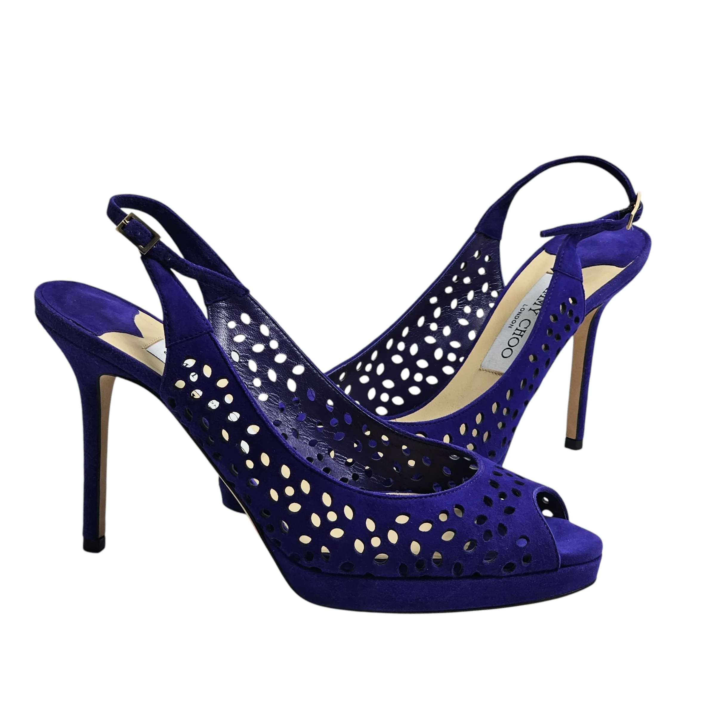 JIMMY CHOO SLINGBACK HEELS EU 38.5/ UK 5.5