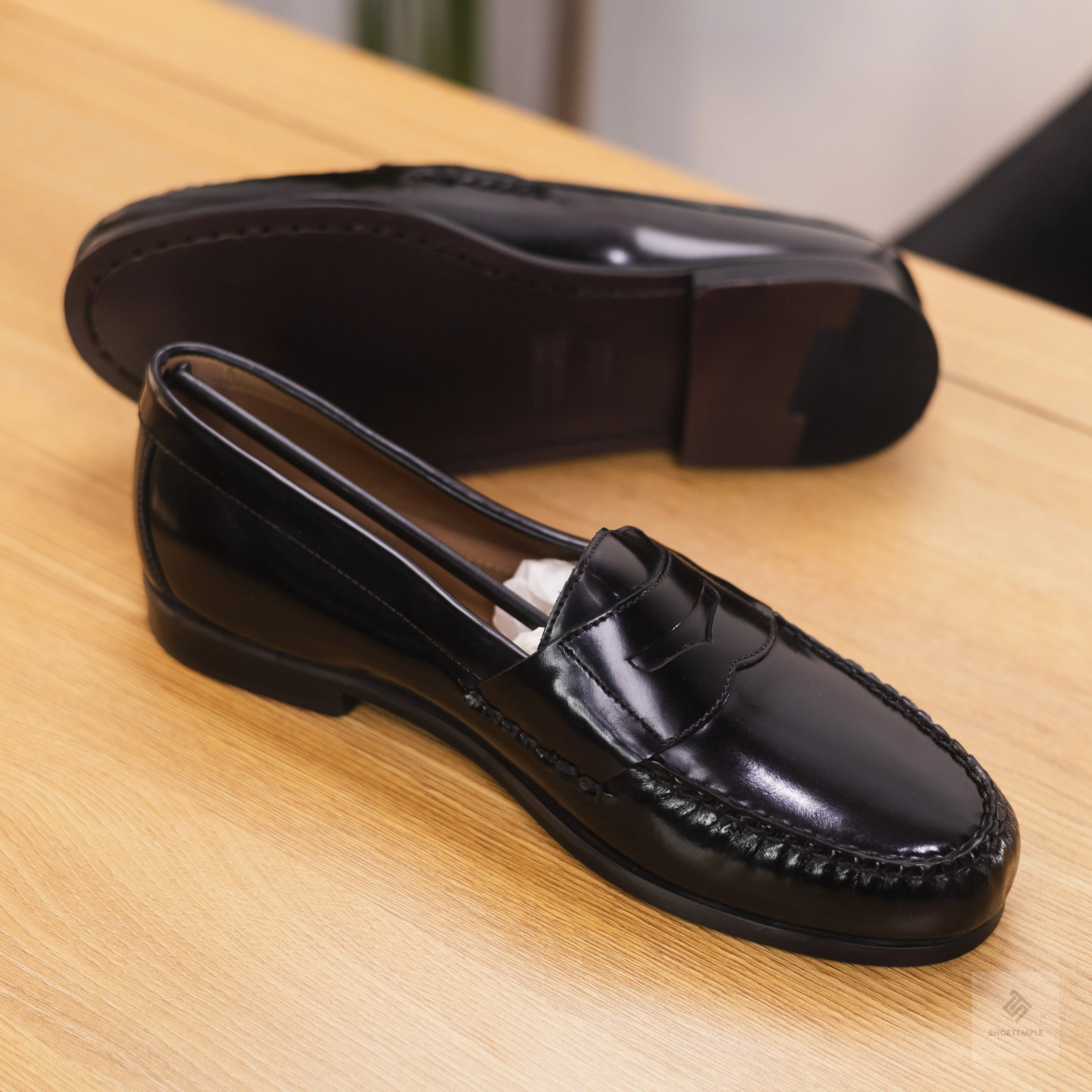 Johnston & Murphy Meade Penny Black