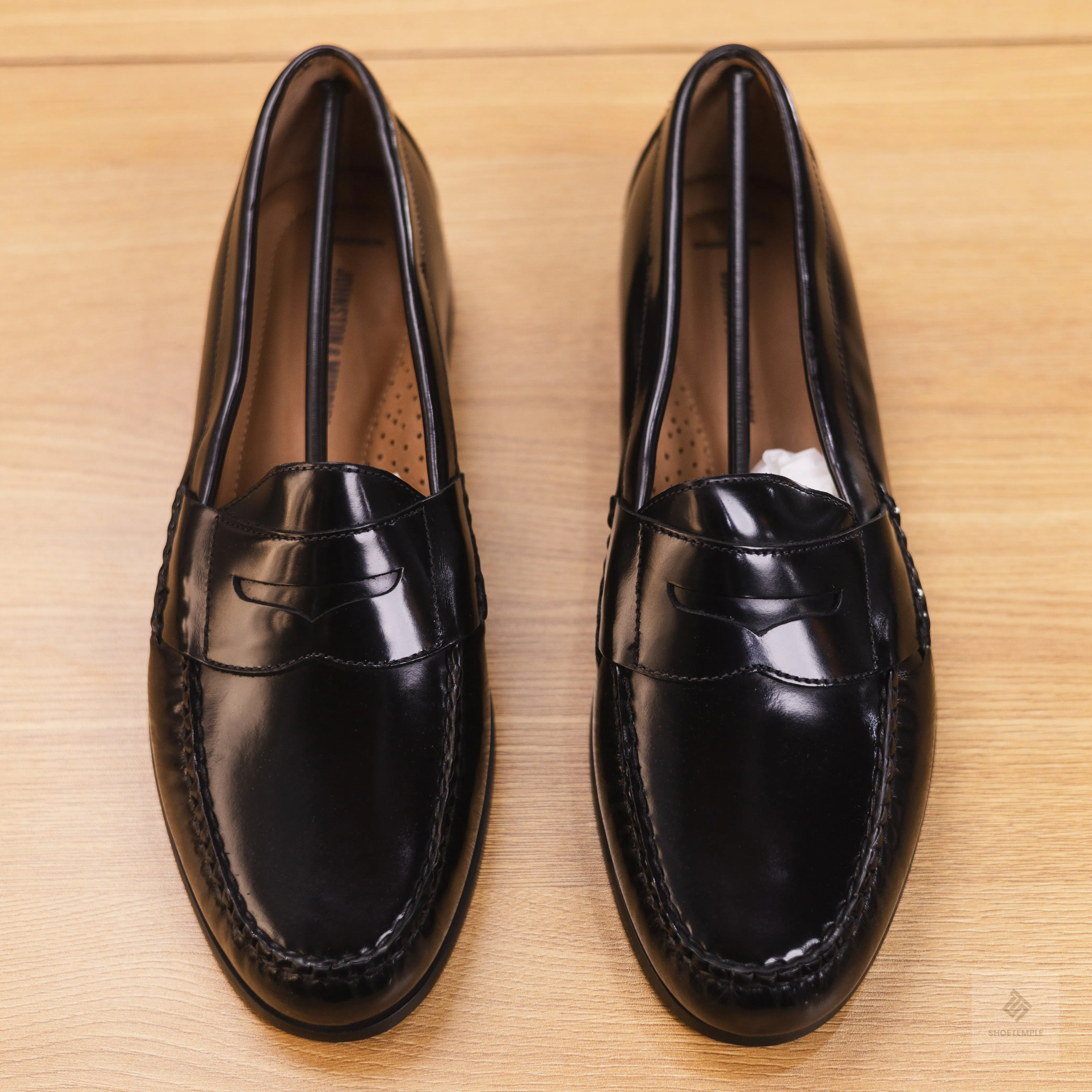 Johnston & Murphy Meade Penny Black