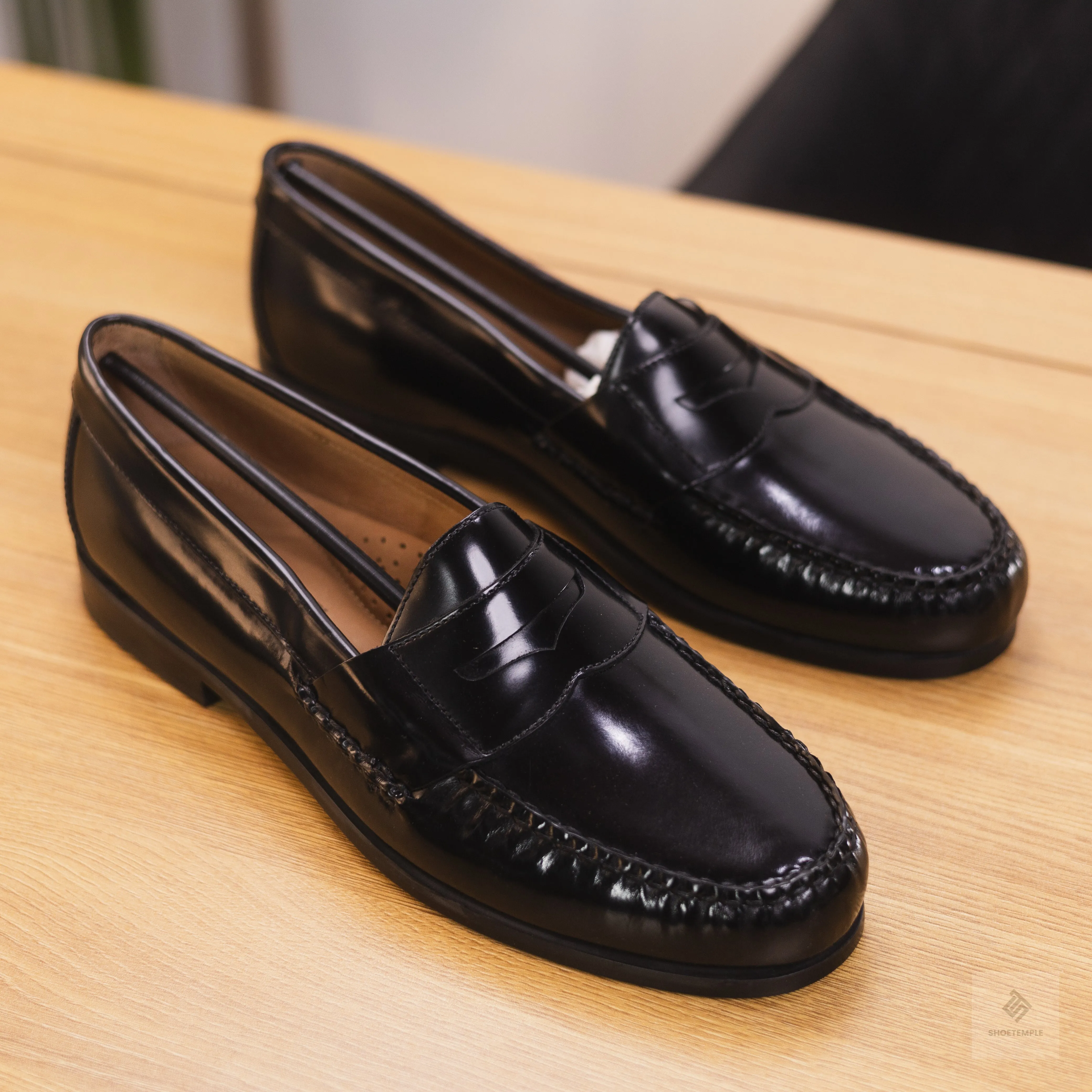 Johnston & Murphy Meade Penny Black