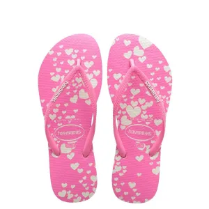 Kids Slim Mini Hearts Thongs