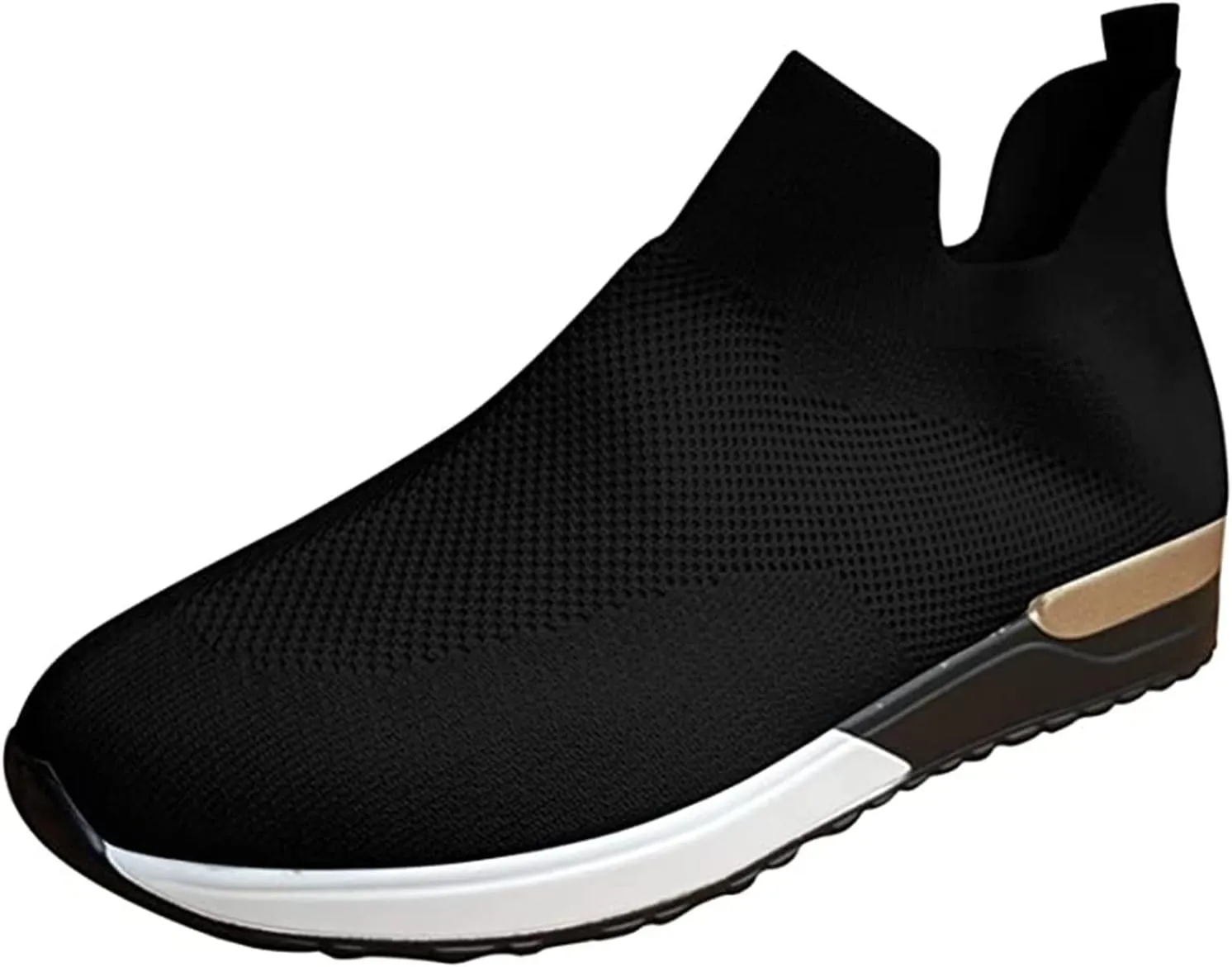 Ladmiple Gym Shoes For Women Workout Running Walking Shoes Slip on Sock Sneakers Mesh Non Slip Athletic Tennis Shoes