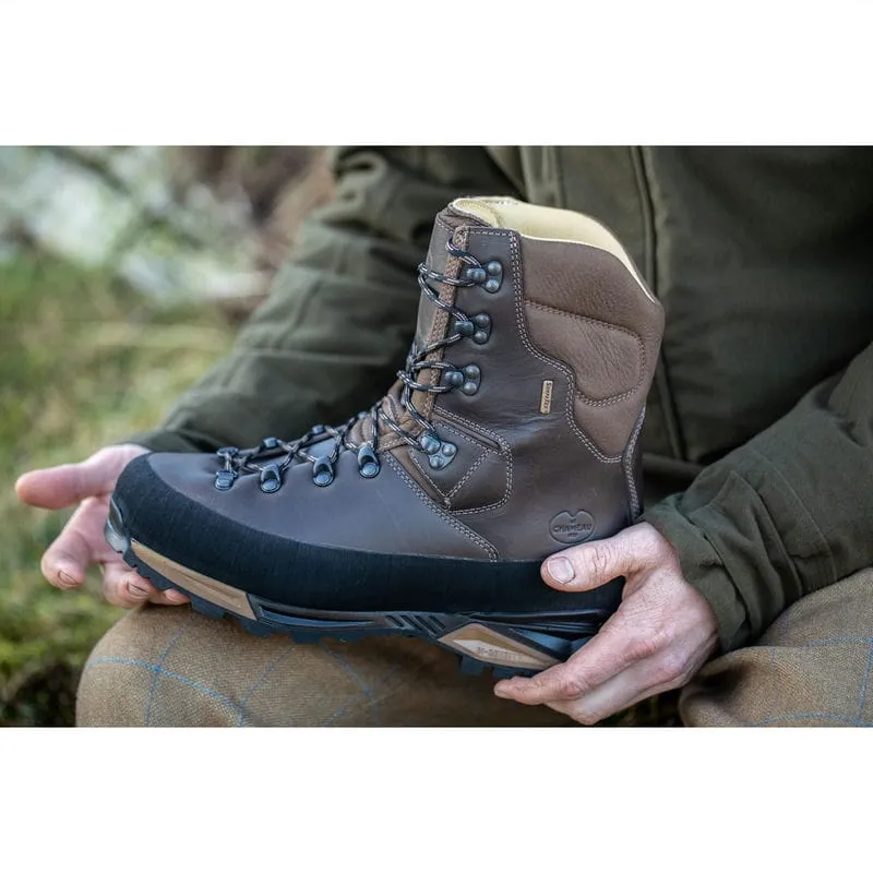 Le Chameau Mouflon 2.0 Extreme 10" Leather Mens Boots - Marron Fonce