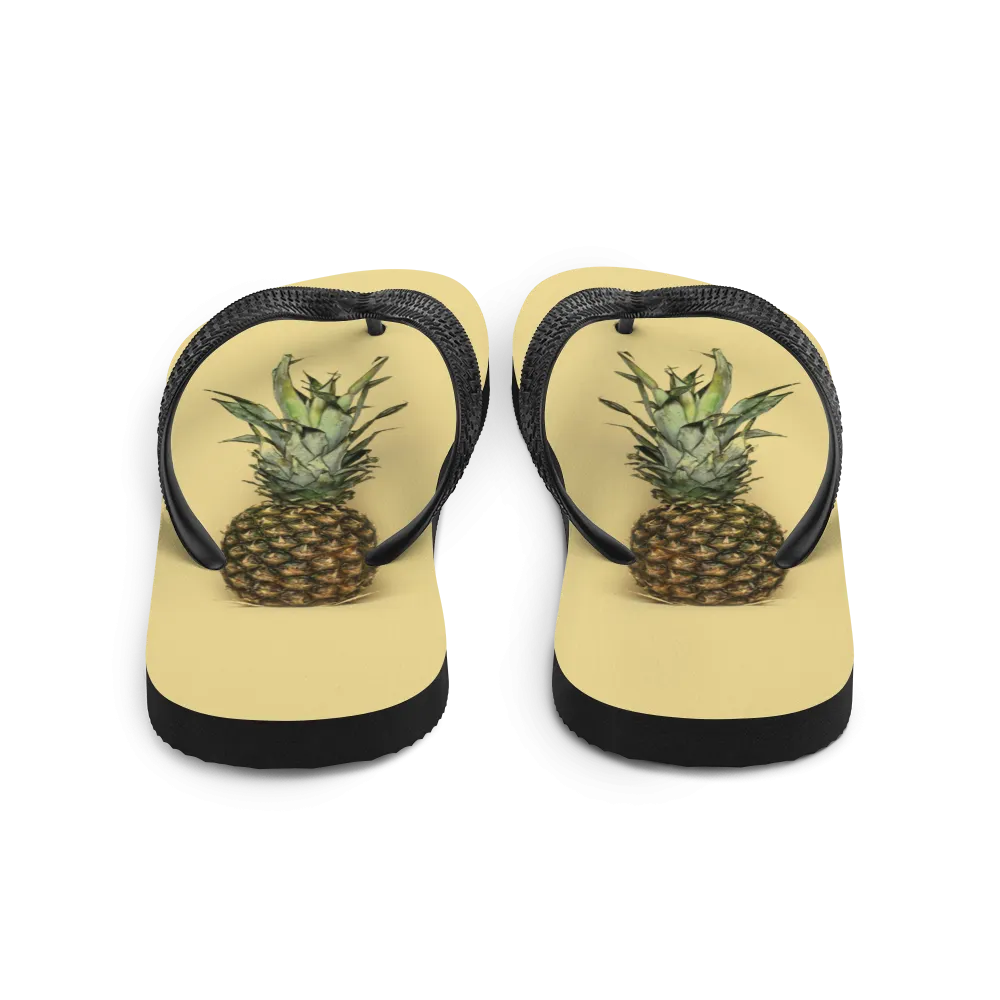 Pineapple Flip-Flops