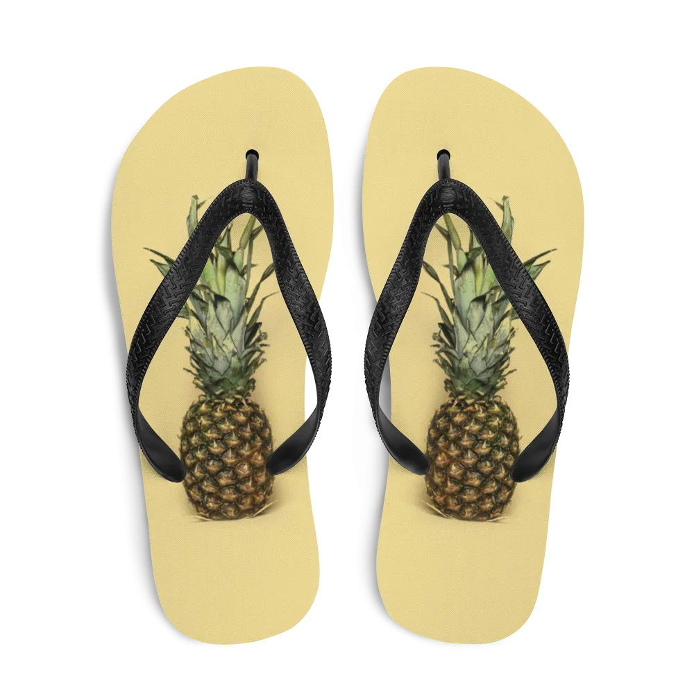 Pineapple Flip-Flops
