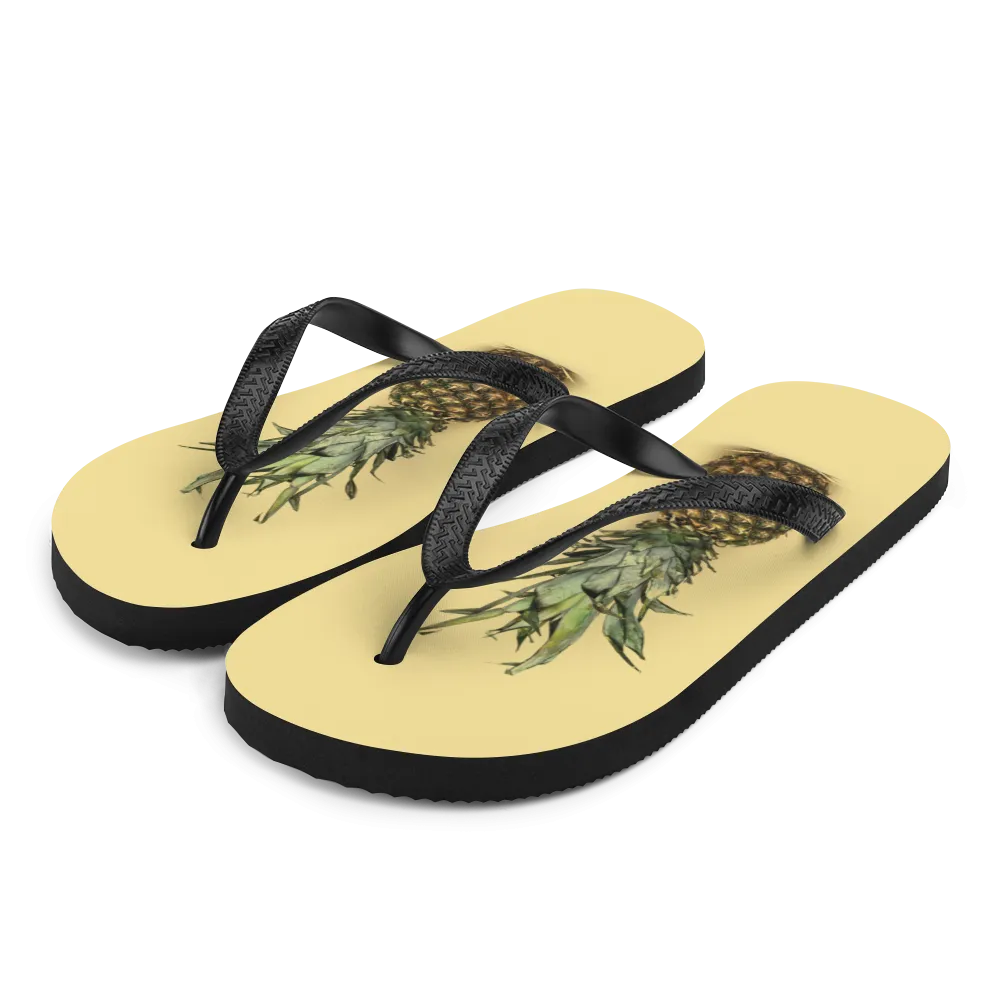 Pineapple Flip-Flops