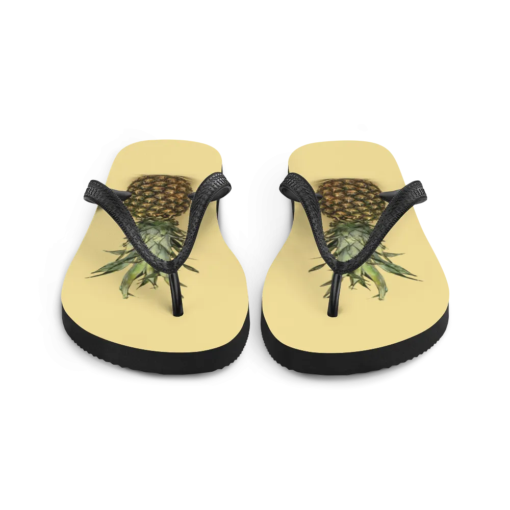 Pineapple Flip-Flops