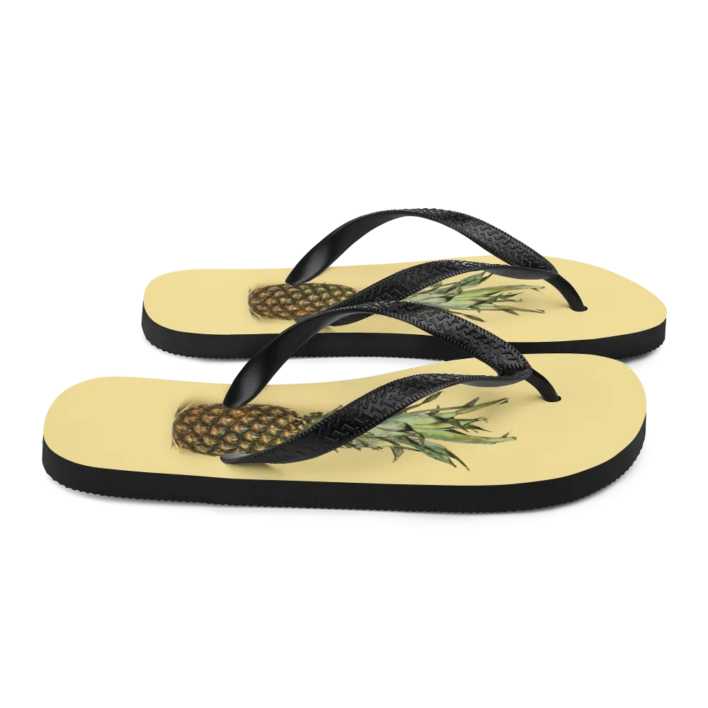 Pineapple Flip-Flops