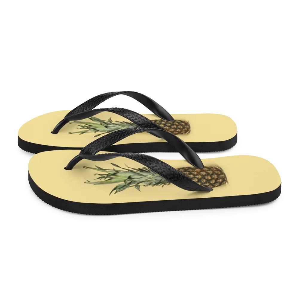 Pineapple Flip-Flops