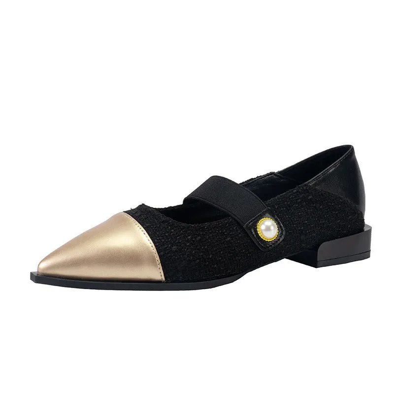 Pointed Toe Temperament Wild Pumps