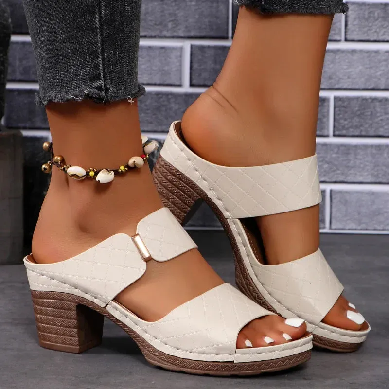 Sharice™ - Multi-functional Block Heel Sandals