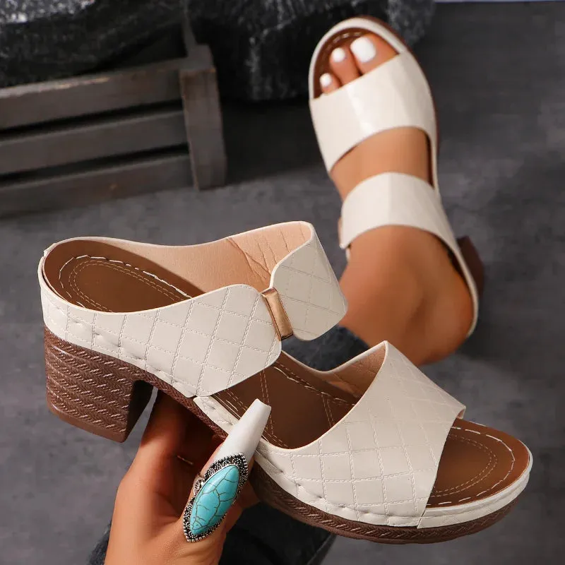 Sharice™ - Multi-functional Block Heel Sandals