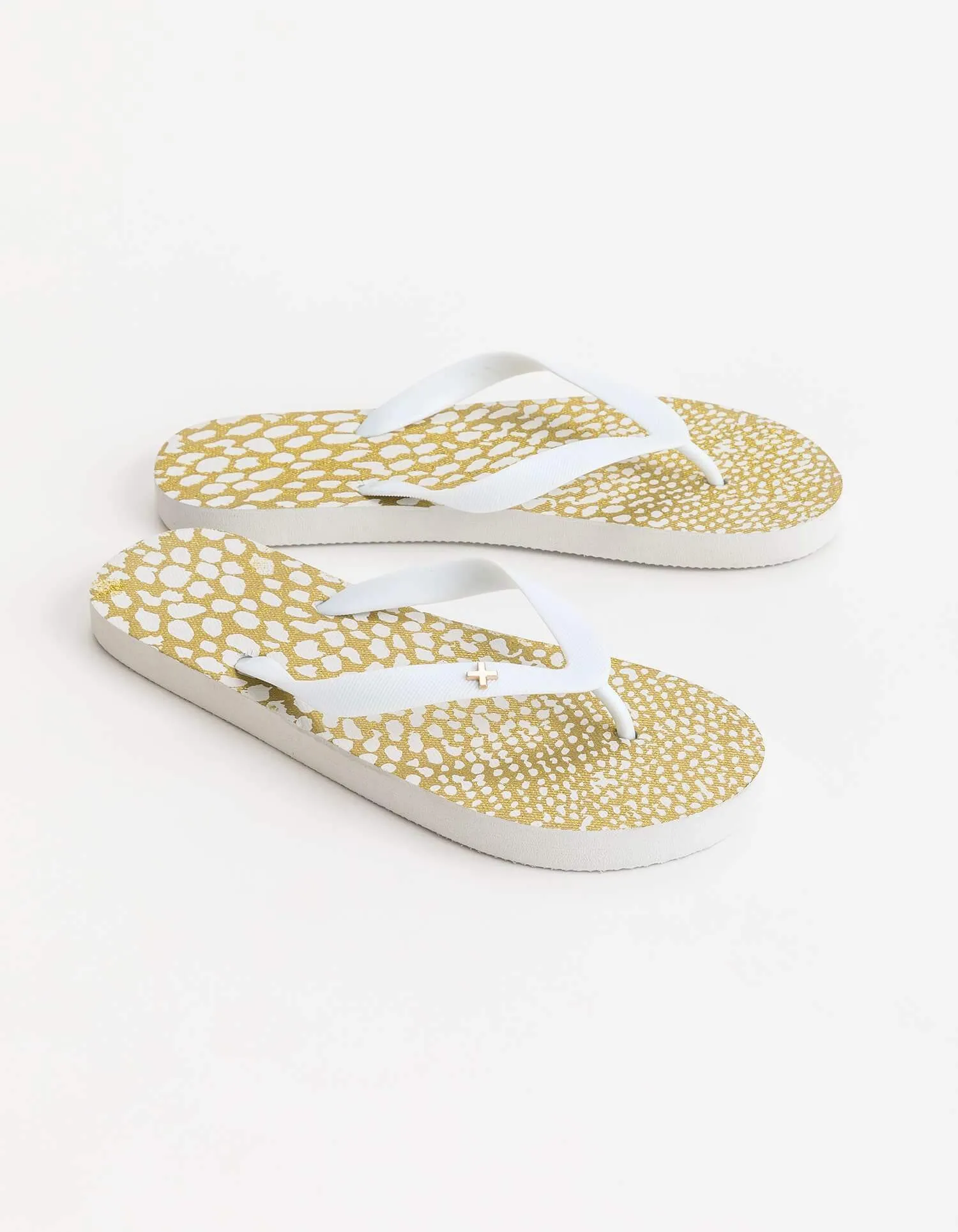 Stella   Gemma Flip Flops White