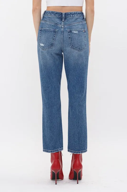 Super High Straight Crop - MICA
