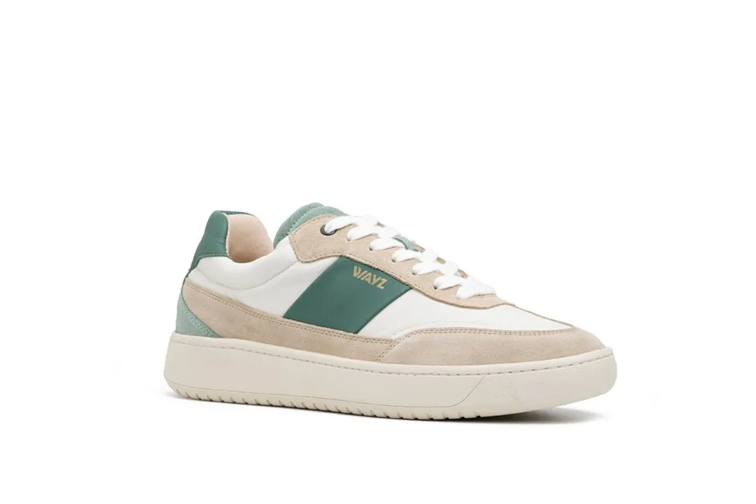 THE SPARK SNEAKERS - Beige Mint Green