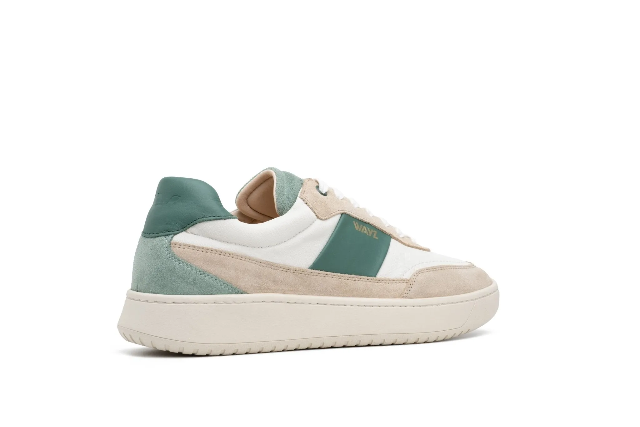 THE SPARK SNEAKERS - Beige Mint Green