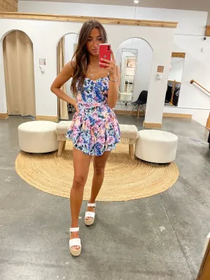 Time For More Floral Romper