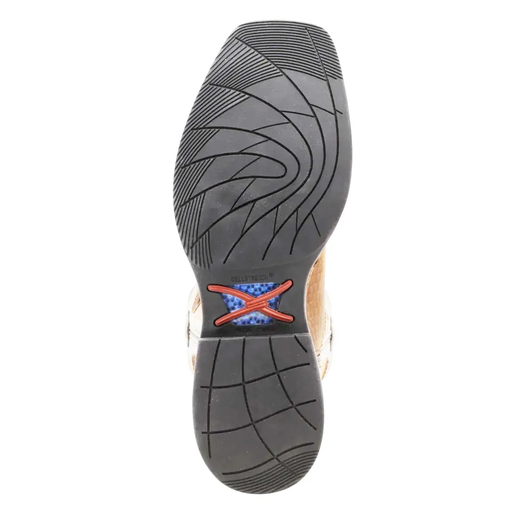 Twisted X Men's 12" Brown and Grey Caiman Tech X Boots
