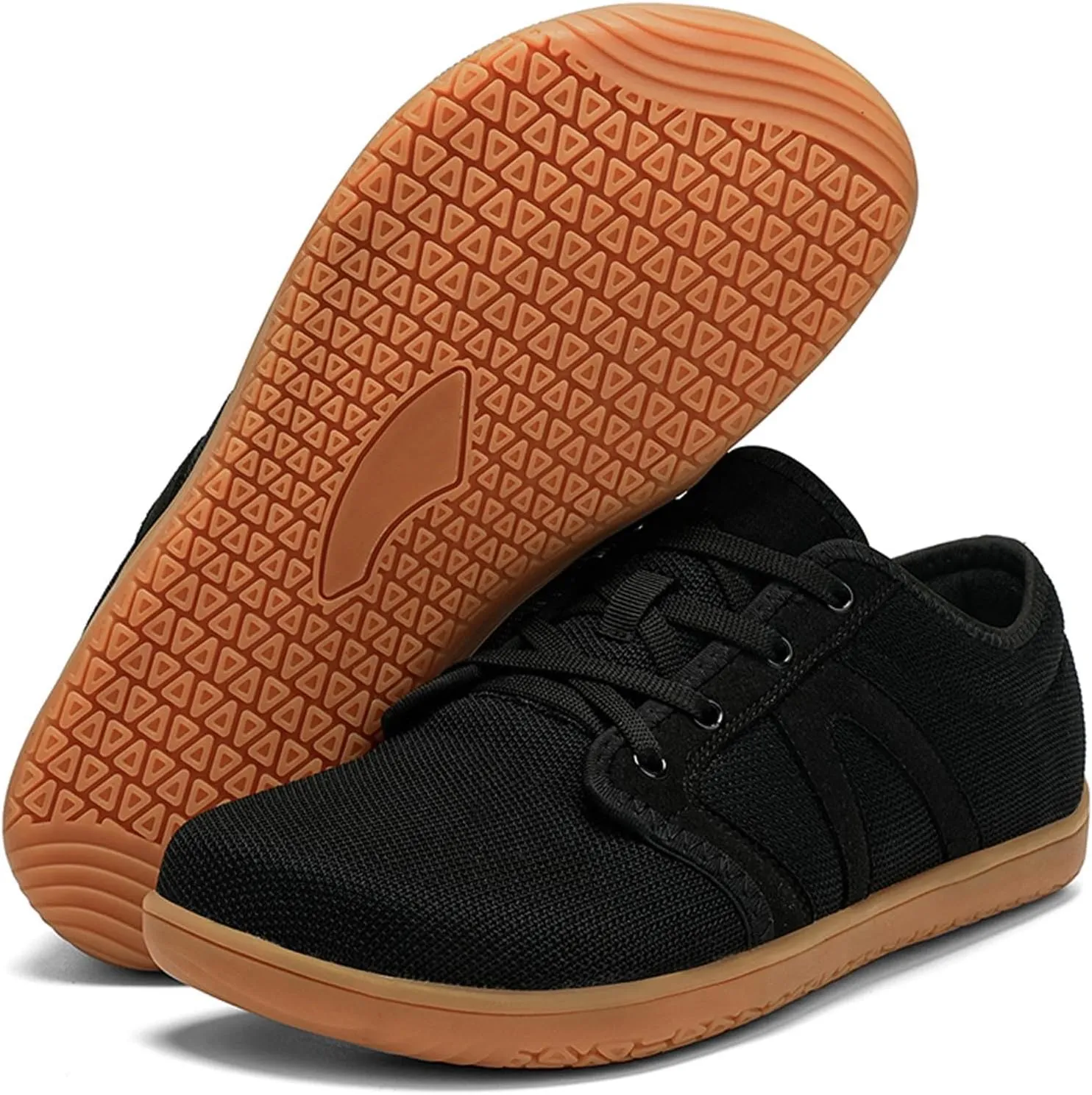 YUKTOPA Unisex Wide Toe Box Barefoot Shoes Men's Womens Zero Drop Minimalist Shoes Outdoor Trail Walking Shoes Athletic Trail Running Trainers Casual Sneakers