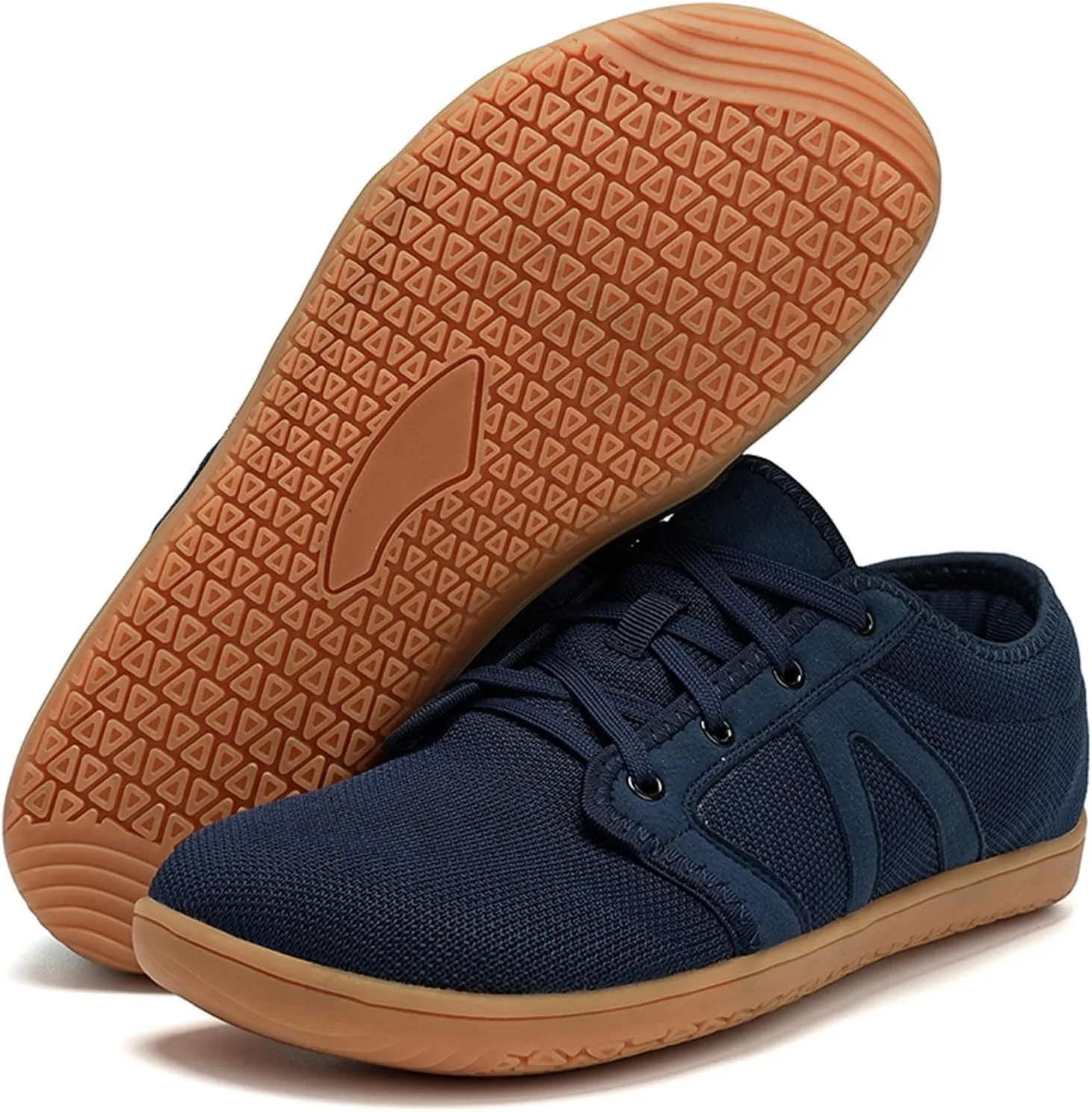 YUKTOPA Unisex Wide Toe Box Barefoot Shoes Men's Womens Zero Drop Minimalist Shoes Outdoor Trail Walking Shoes Athletic Trail Running Trainers Casual Sneakers